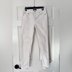 Banana Republic White Sculpt Skinny Jeans